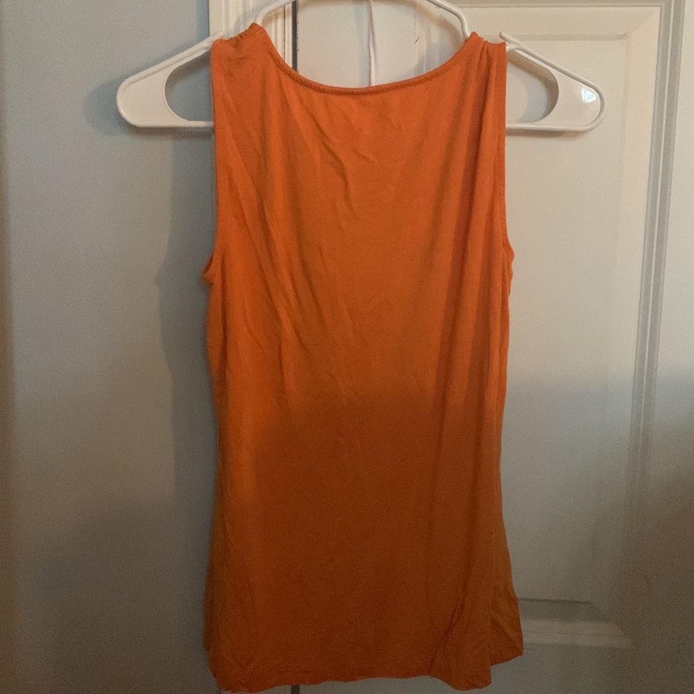 Orange tank top - Picture 2 of 2